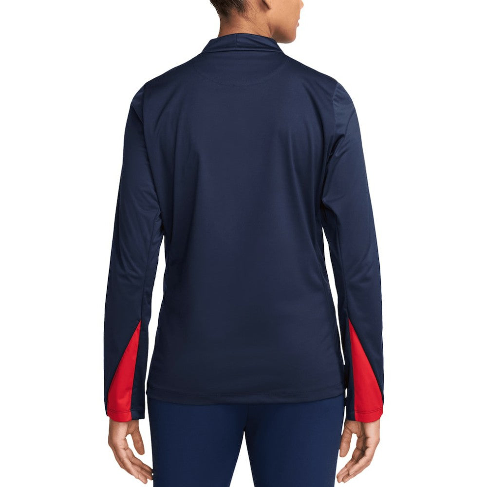 USMNT Women's 2024 Strike Drill Performance Quarter-Zip Pullover Top / Soccer Outlet
