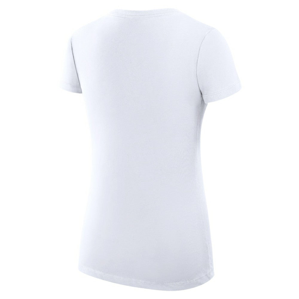Baltimore Orioles G-III 4Her by Carl Banks Women's Super-Slim Fit Lightweight Love Graphic Team V-Neck T-Shirt - White