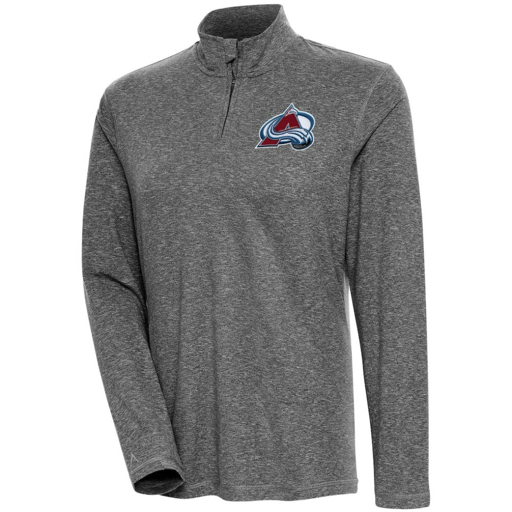 Colorado Avalanche Antigua Women's Confront Quarter-Zip Pullover Top