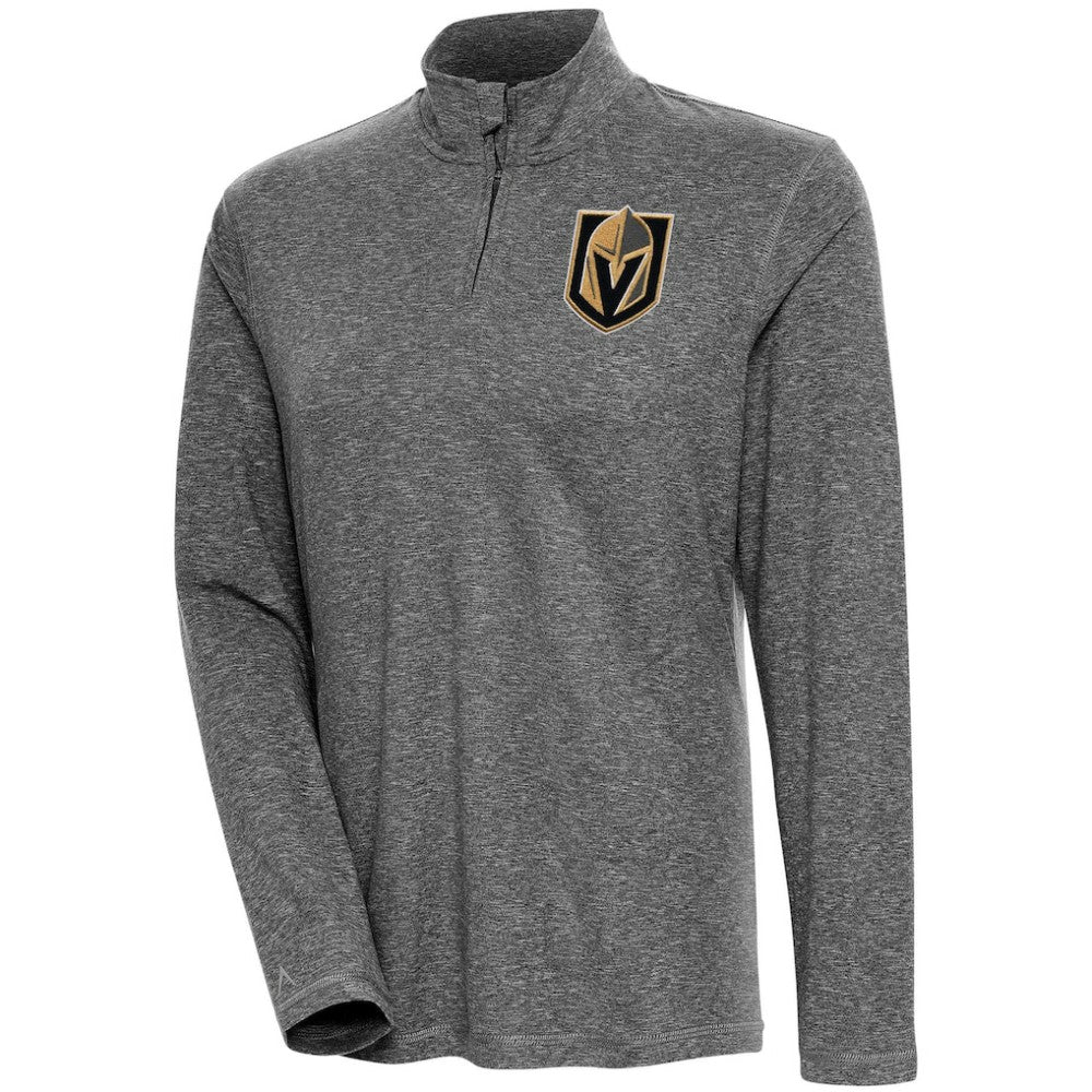 Vegas Golden Knights Antigua Women's Confront Quarter-Zip Pullover Top