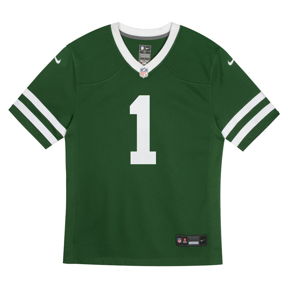 NFL New York Jets Ahmad Sauce Gardner  Preschool Game Jersey