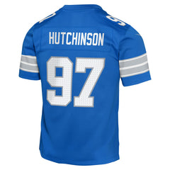 NFL Detroit Lions Aidan Hutchinson  Youth Game Jersey