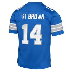 NFL Detroit Lions Amon-Ra St. Brown  Youth Game Jersey