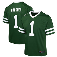 NFL New York Jets Ahmad Sauce Gardner  Youth Game Jersey
