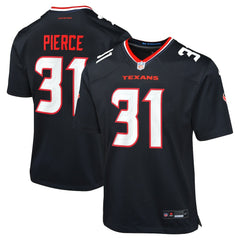 NFL Houston Texans Dameon Pierce  Youth Game Jersey
