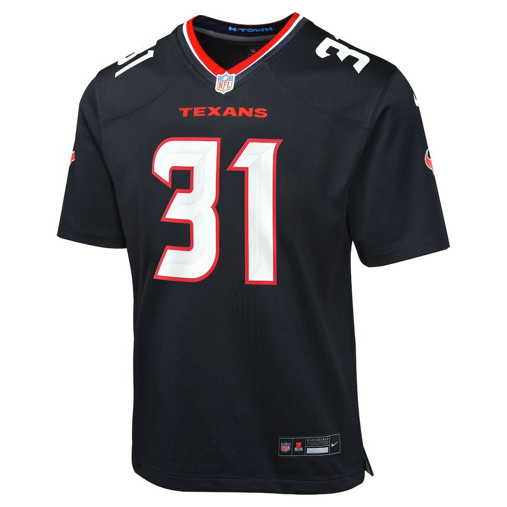 NFL Houston Texans Dameon Pierce  Youth Game Jersey