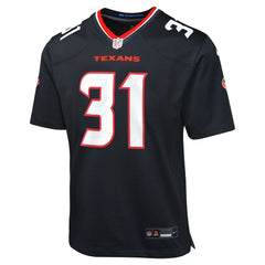 NFL Houston Texans Dameon Pierce  Youth Game Jersey