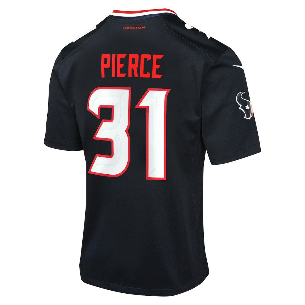 NFL Houston Texans Dameon Pierce  Youth Game Jersey