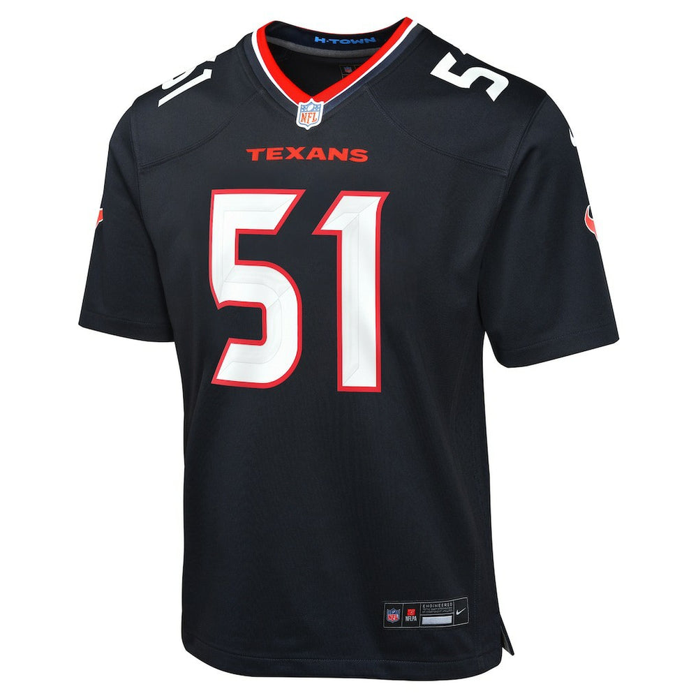 NFL Houston Texans Will Anderson Jr.  Youth Game Jersey