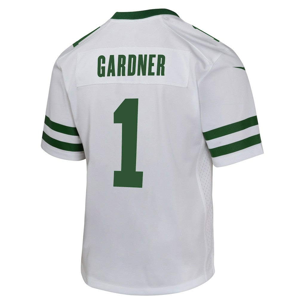 NFL New York Jets Ahmad Sauce Gardner  Youth Game Jersey