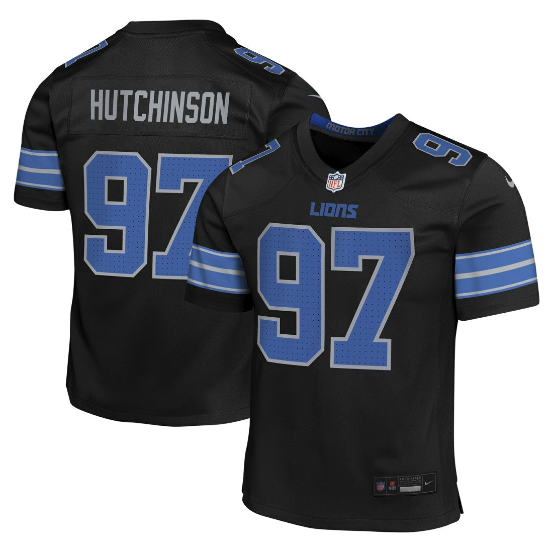 NFL Detroit Lions Aidan Hutchinson  Youth Game Jersey