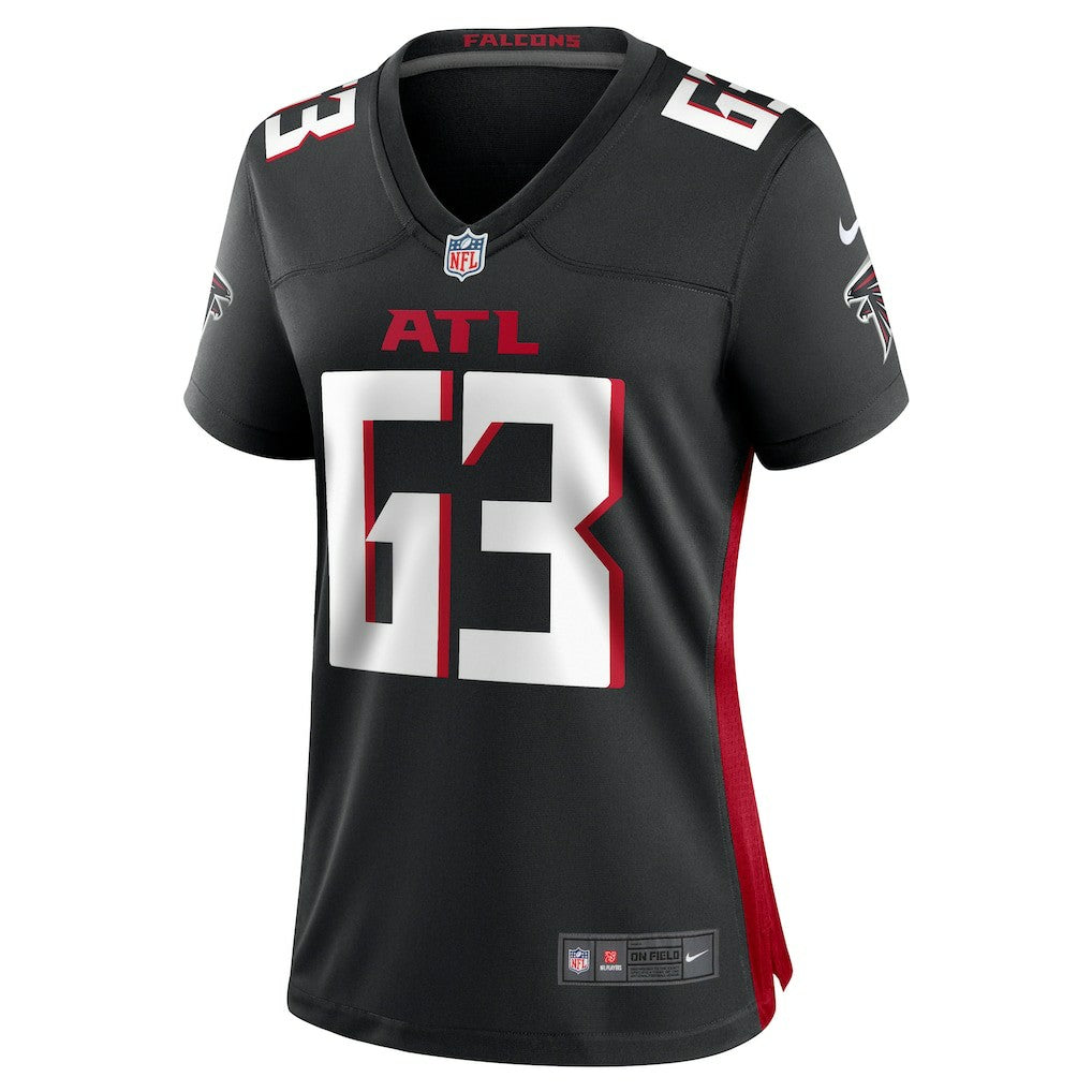NFL Atlanta Falcons Chris Lindstrom  Women's Team Game Jersey