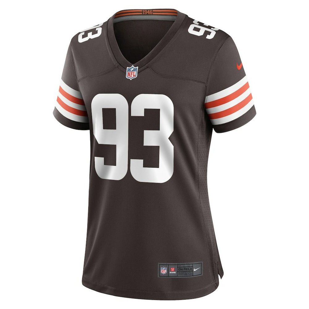 NFL Cleveland Browns Shelby Harris  Women's Team Game Jersey
