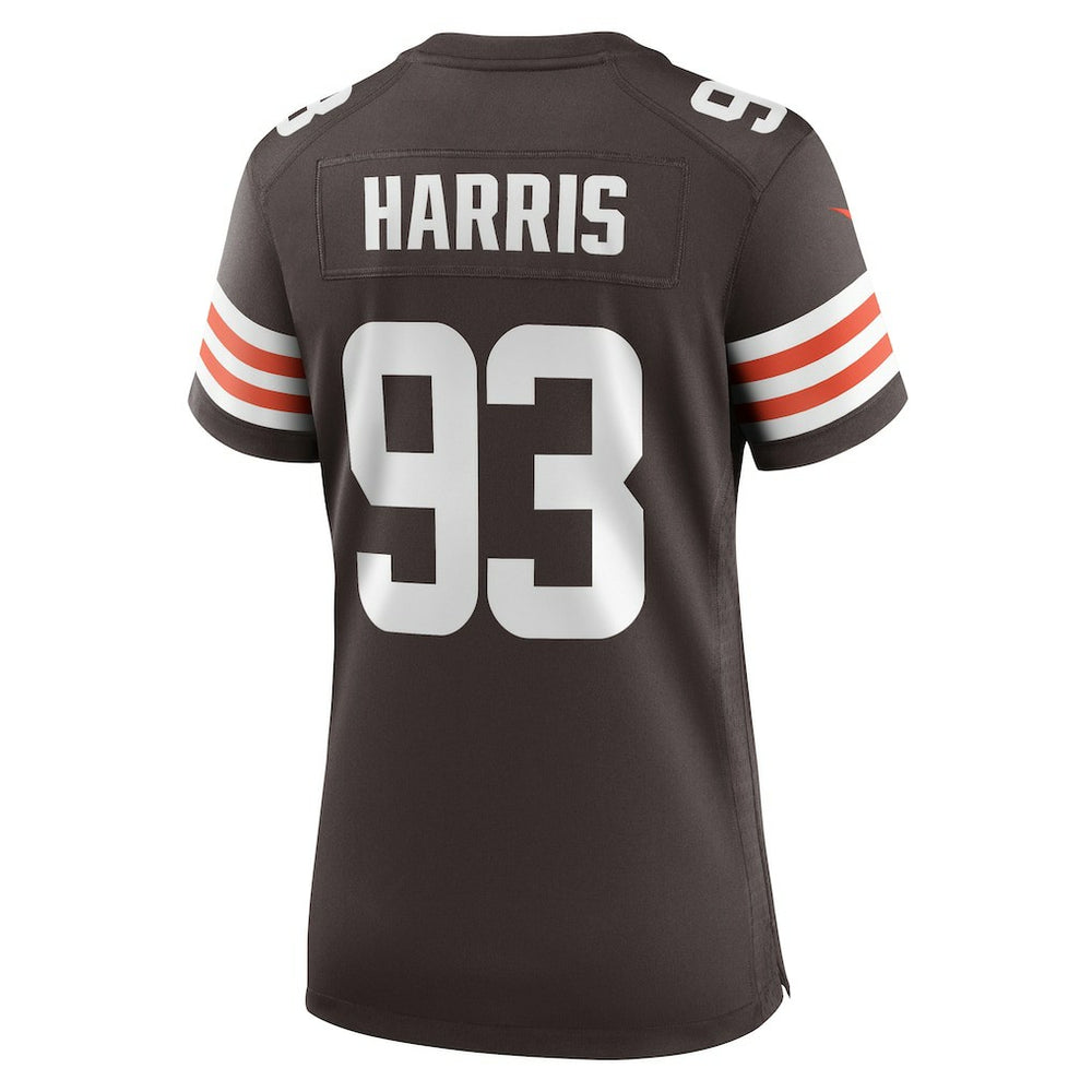 NFL Cleveland Browns Shelby Harris  Women's Team Game Jersey