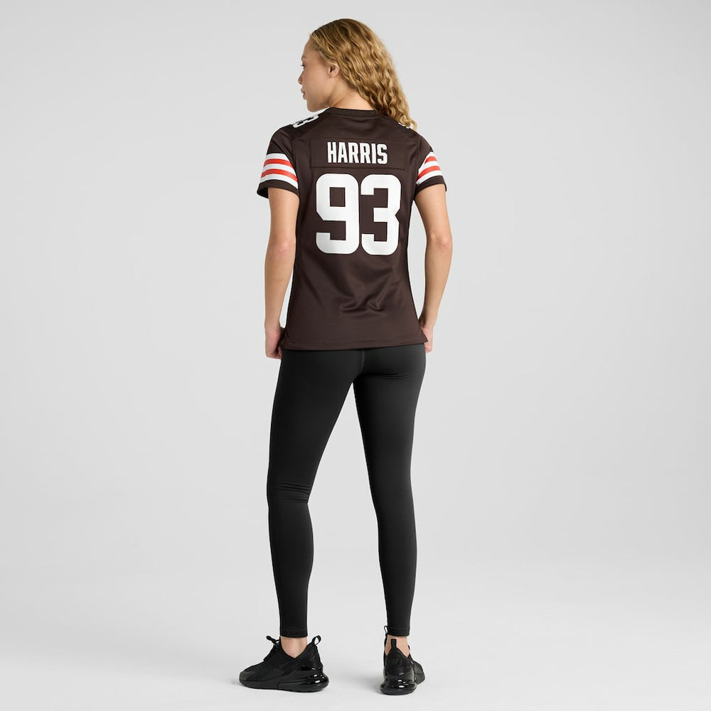 NFL Cleveland Browns Shelby Harris  Women's Team Game Jersey