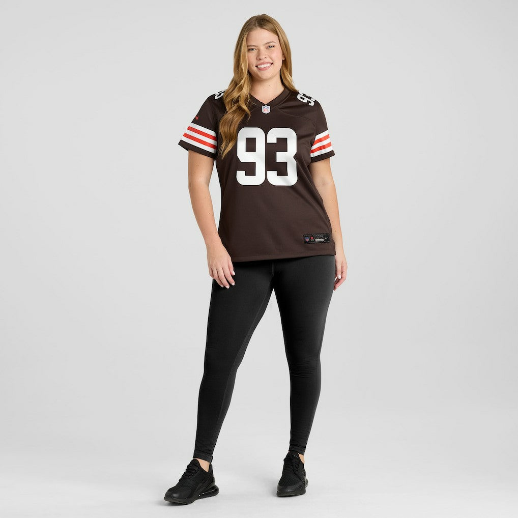 NFL Cleveland Browns Shelby Harris  Women's Team Game Jersey