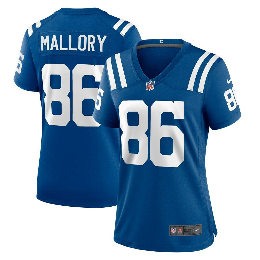 NFL Indianapolis Colts Will Mallory  Women's Team Game Jersey