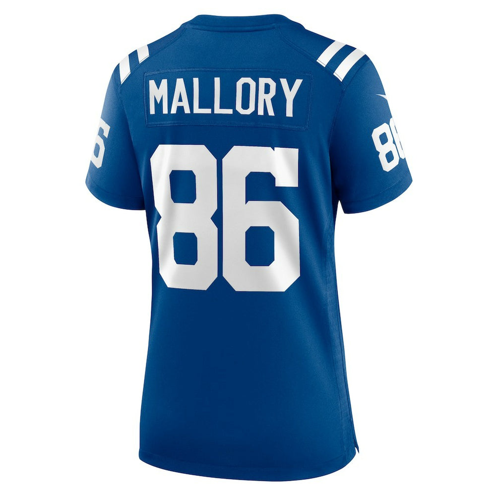 NFL Indianapolis Colts Will Mallory  Women's Team Game Jersey