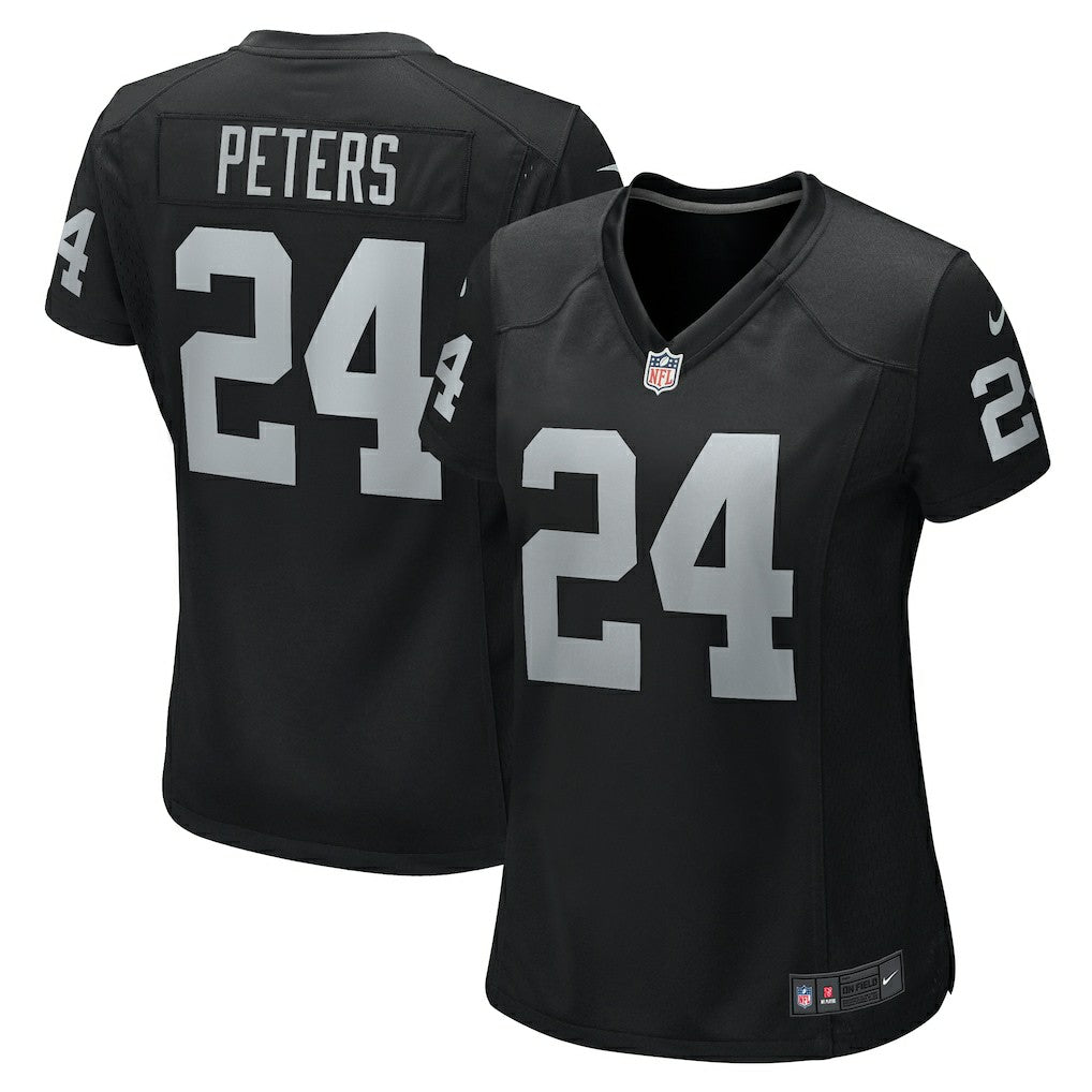 NFL Las Vegas Raiders Marcus Peters  Women's Team Game Jersey