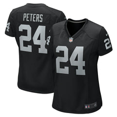 NFL Las Vegas Raiders Marcus Peters  Women's Team Game Jersey
