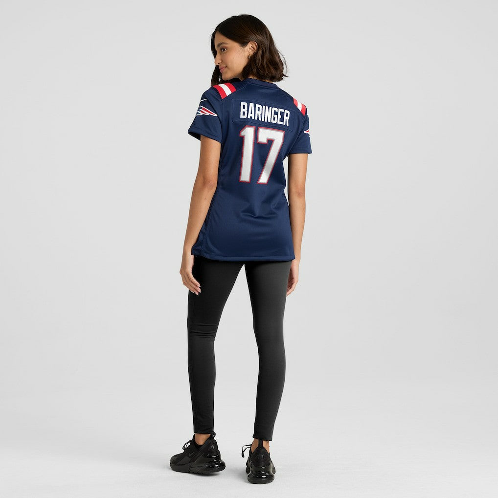NFL New England Patriots Bryce Baringer  Women's Game Jersey
