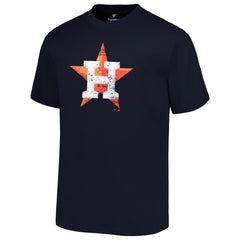 Houston Astros Profile Big & Tall Primary Logo T-Shirt - Navy
