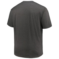 Baltimore Orioles Profile Big & Tall Weathered Logo T-Shirt - Heather Black