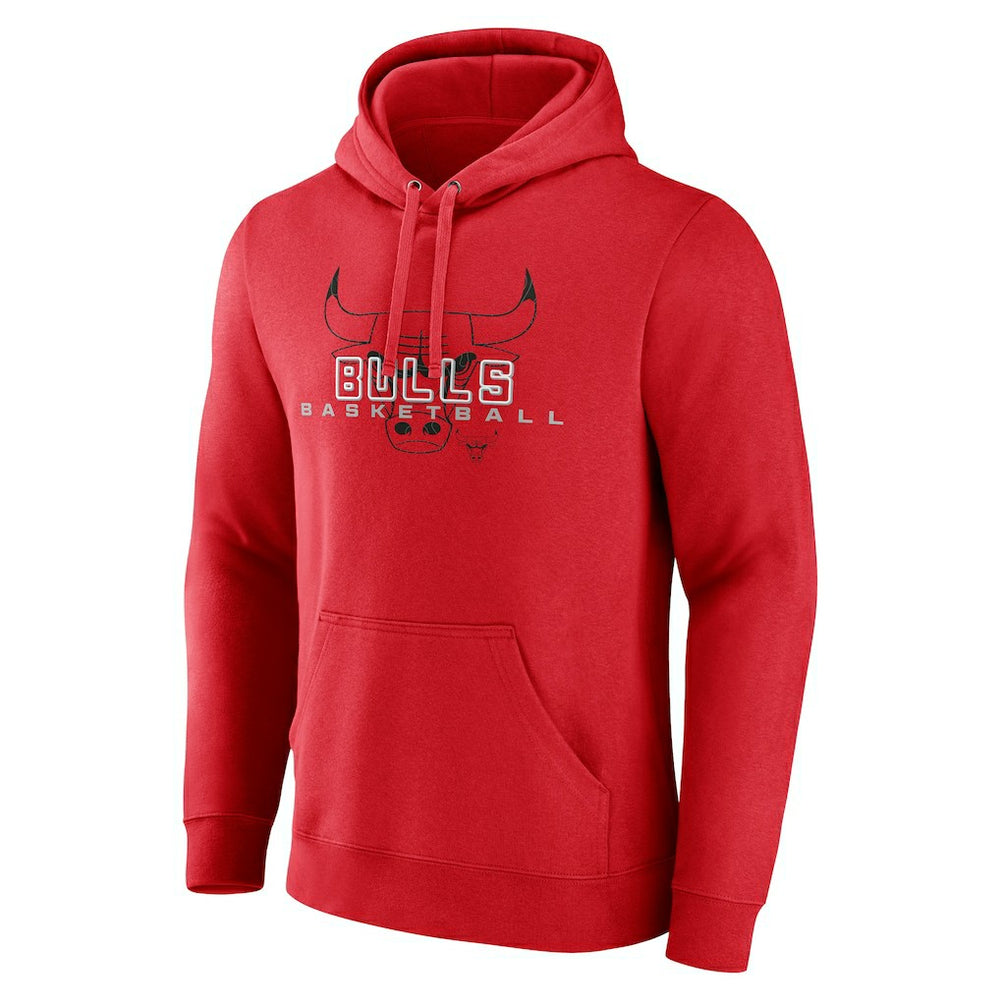 Chicago Bulls Stellar Personalized Name & Number Pullover Hoodie - Red for sale