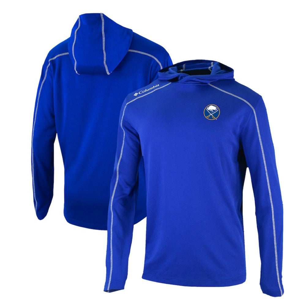 Buffalo Sabres Columbia Omni-Wick Shotgun Long Sleeve Hoodie T-Shirt