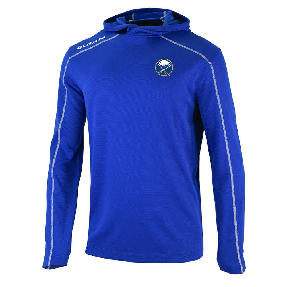 Buffalo Sabres Columbia Omni-Wick Shotgun Long Sleeve Hoodie T-Shirt