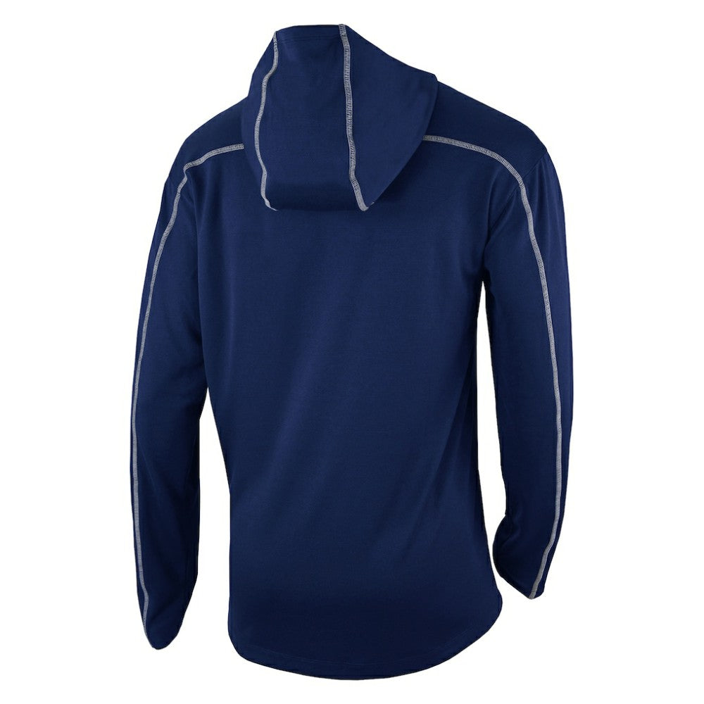 Columbus Blue Jackets Columbia Omni-Wick Shotgun Long Sleeve Hoodie T-Shirt