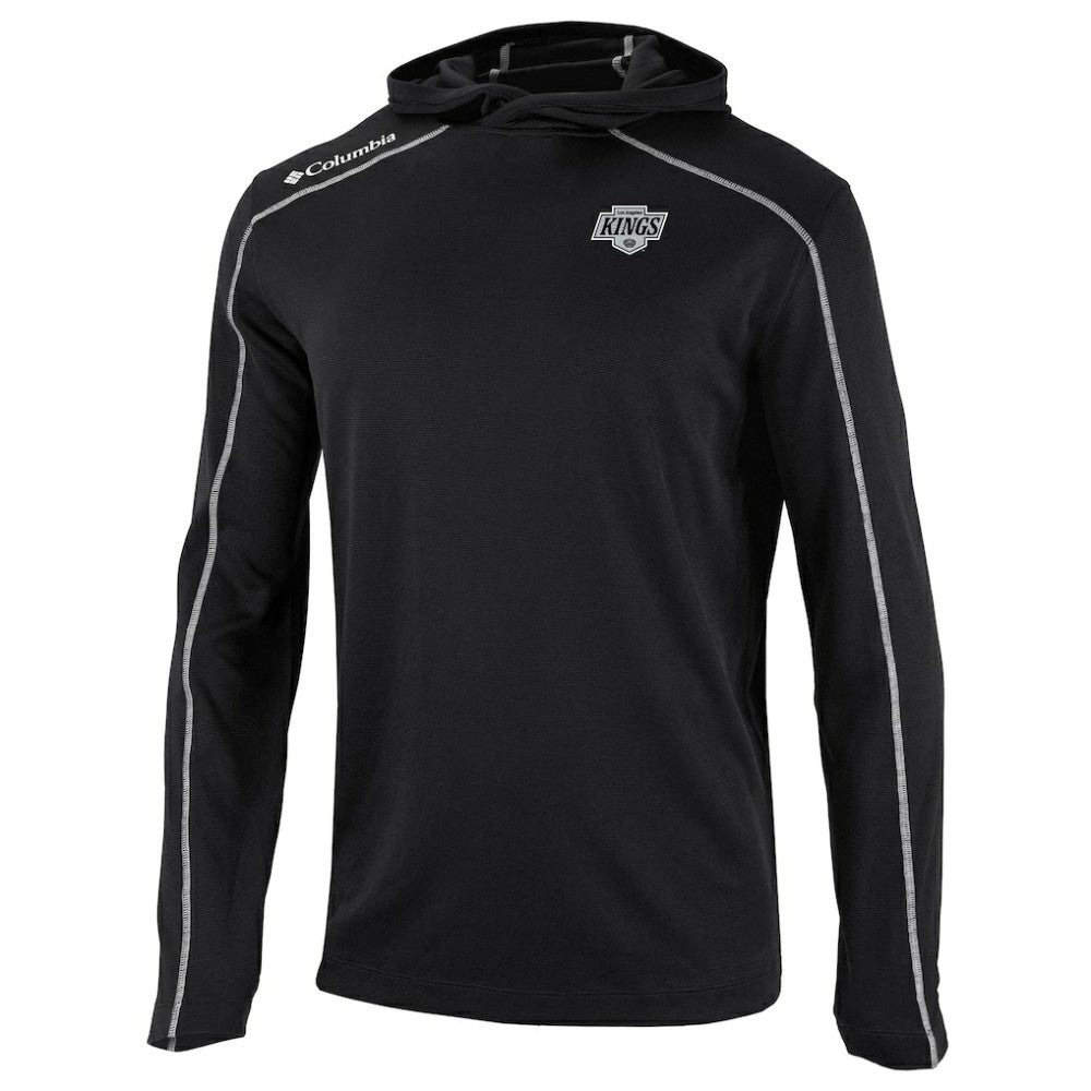 Los Angeles Kings Columbia Omni-Wick Shotgun Long Sleeve Hoodie T-Shirt