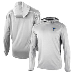 St. Louis Blues Columbia Omni-Wick Shotgun Long Sleeve Hoodie T-Shirt
