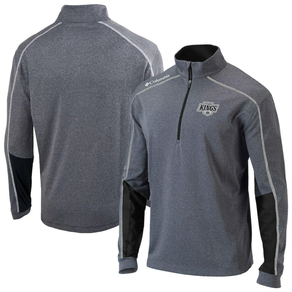 Los Angeles Kings Columbia Omni-Wick Shotgun 2.0 Quarter-Zip Pullover Top
