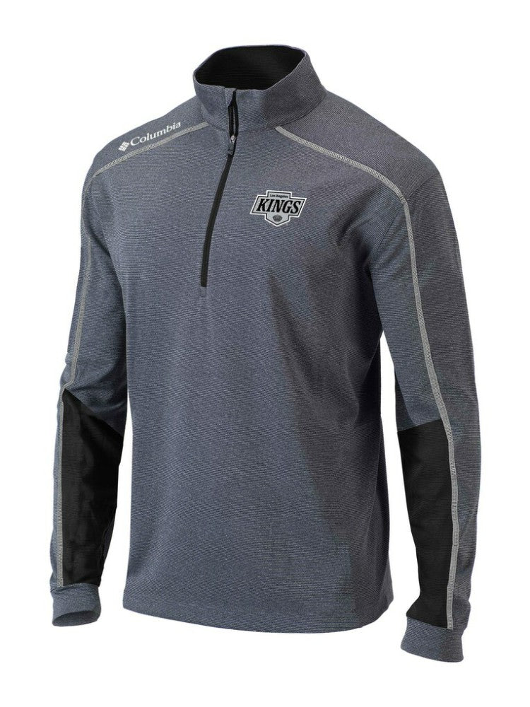 Los Angeles Kings Columbia Omni-Wick Shotgun 2.0 Quarter-Zip Pullover Top