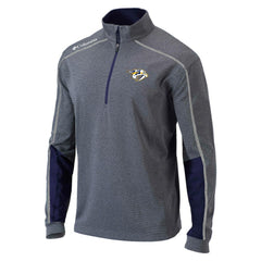 Nashville Predators Columbia Omni-Wick Shotgun 2.0 Quarter-Zip Pullover Top