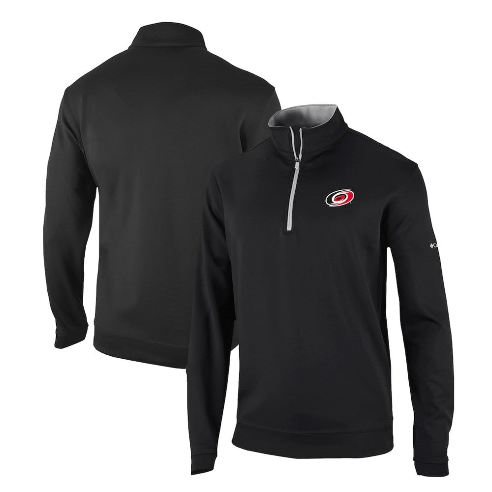 Carolina Hurricanes Columbia Omni-Wick Wickhams Hills Half-Zip Pullover Top