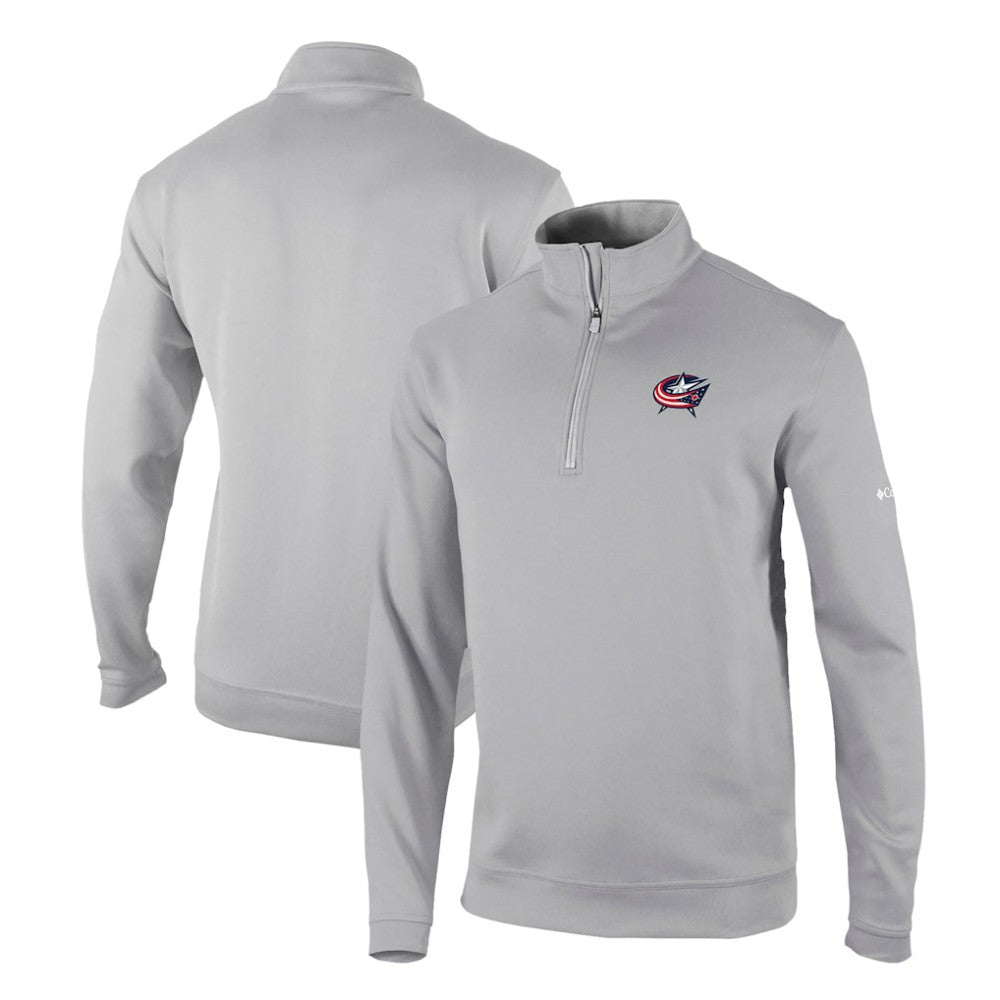 Columbus Blue Jackets Columbia Omni-Wick Wickhams Hills Half-Zip Pullover Top