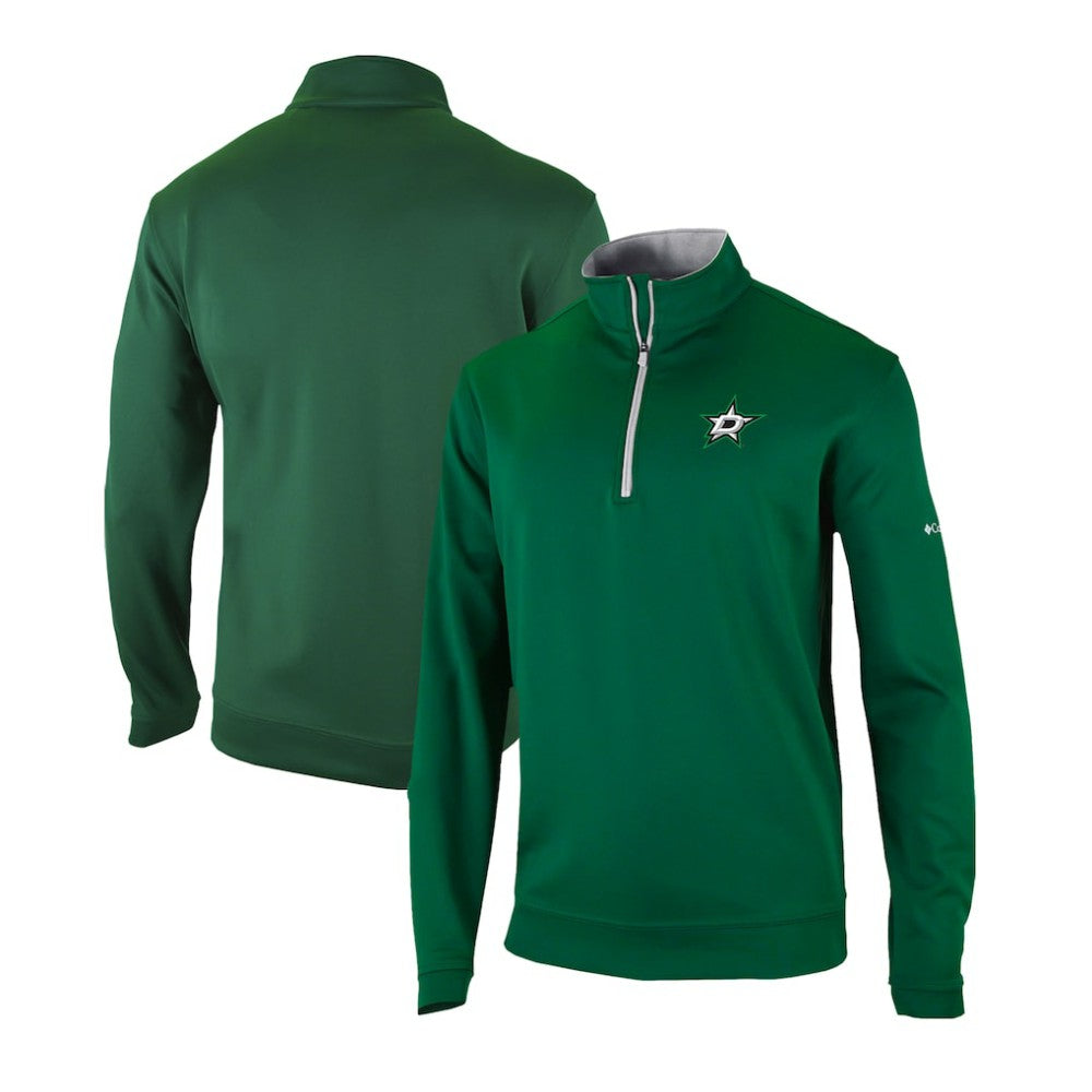 Dallas Stars Columbia Omni-Wick Wickhams Hills Half-Zip Pullover Top