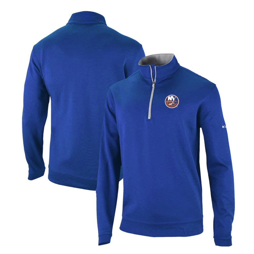 New York Islanders Columbia Omni-Wick Wickhams Hills Half-Zip Pullover Top