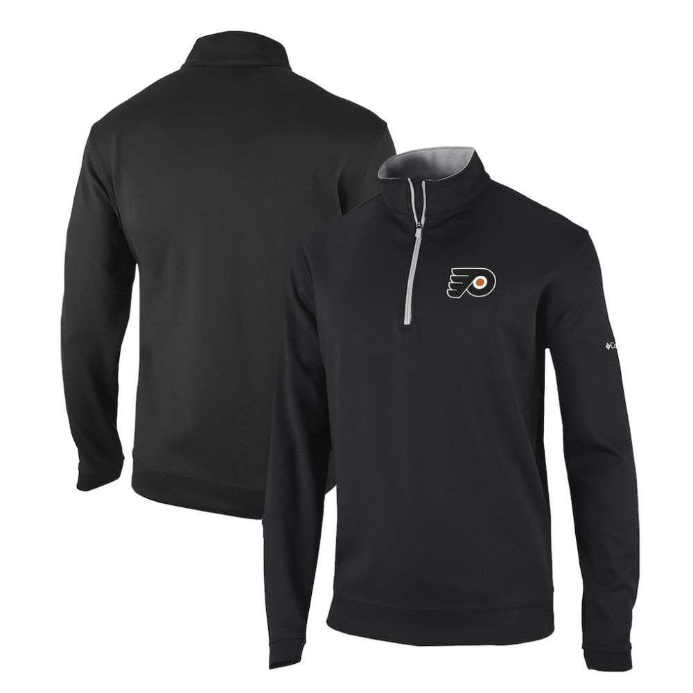 Philadelphia Flyers Columbia Omni-Wick Wickhams Hills Half-Zip Pullover Top