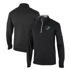 San Jose Sharks Columbia Omni-Wick Wickhams Hills Half-Zip Pullover Top