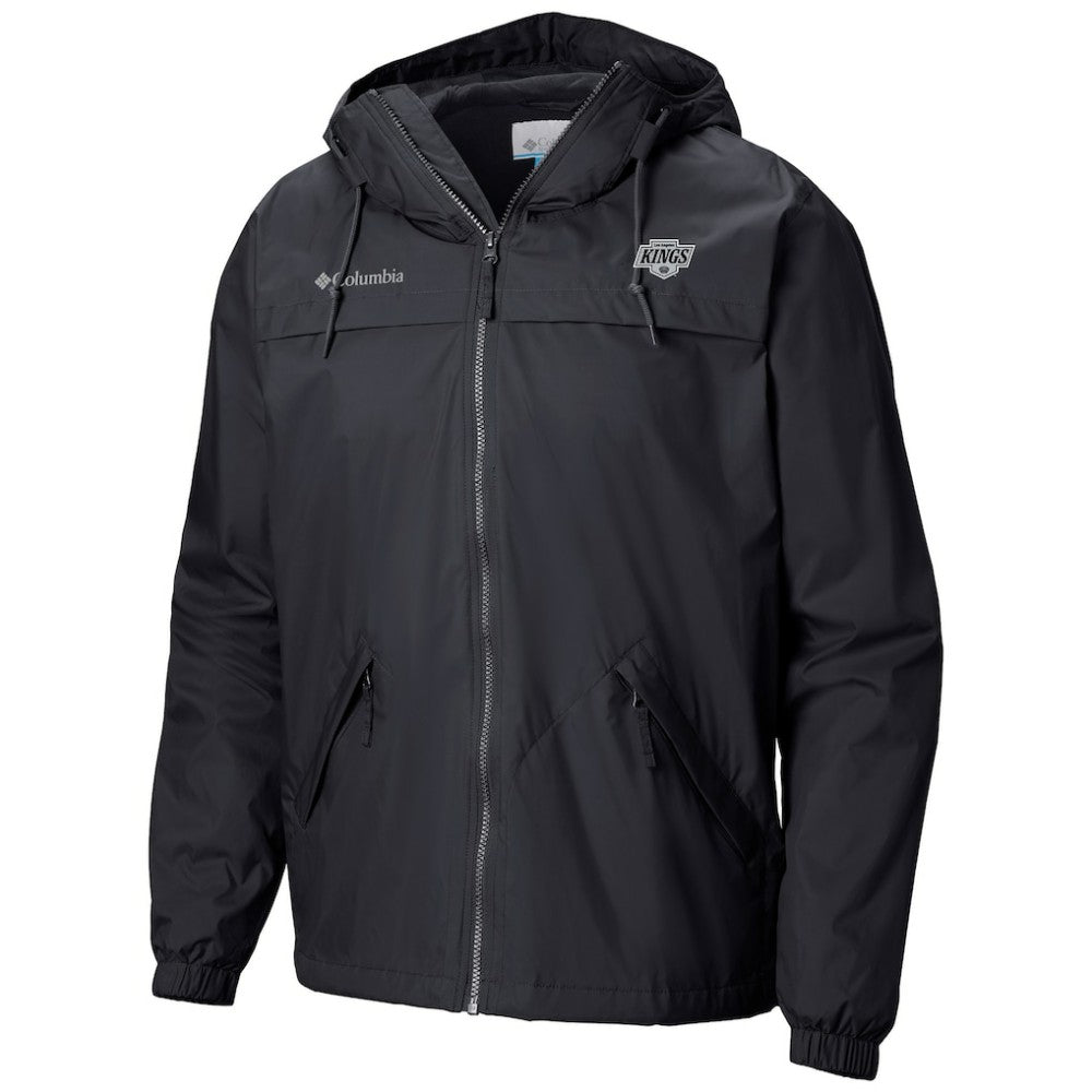 Los Angeles Kings Columbia Oroville Creek Lightweight Full-Zip Windbreaker Jacket