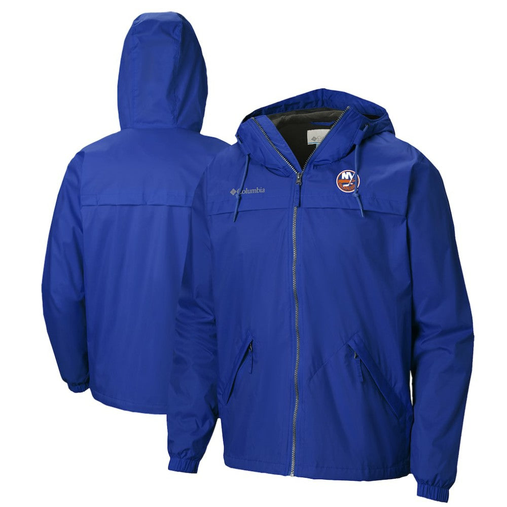 New York Islanders Columbia Oroville Creek Lightweight Full-Zip Windbreaker Jacket