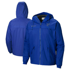 St. Louis Blues Columbia Oroville Creek Lightweight Full-Zip Windbreaker Jacket