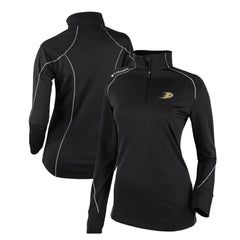 Anaheim Ducks Columbia Women's Omni-Wick Shotgun 2.0 Quarter-Zip Pullover Top