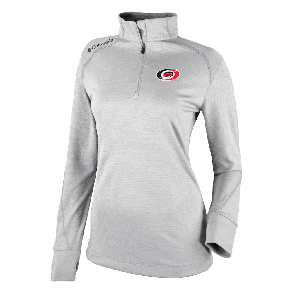Carolina Hurricanes Columbia Women's Omni-Wick Shotgun 2.0 Quarter-Zip Pullover Top
