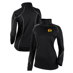 Chicago Blackhawks Columbia Women's Omni-Wick Shotgun 2.0 Quarter-Zip Pullover Top