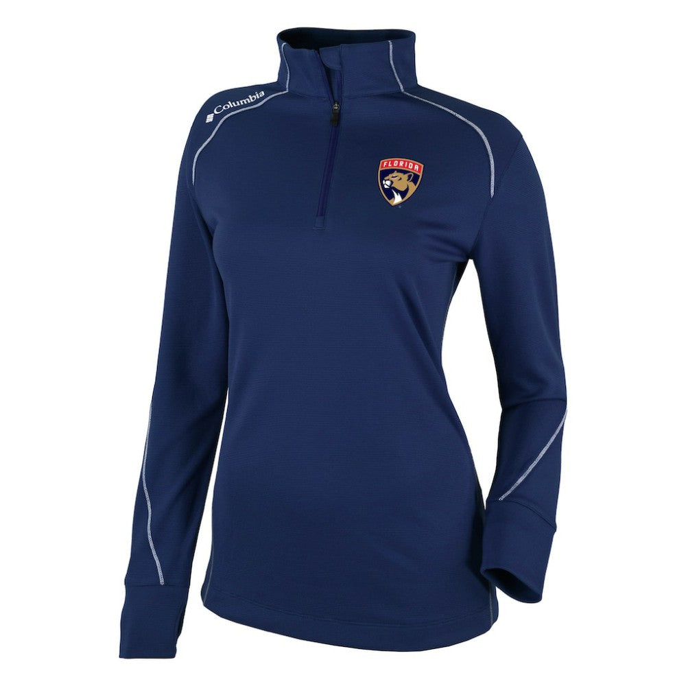 Florida Panthers Columbia Women's Omni-Wick Shotgun 2.0 Quarter-Zip Pullover Top