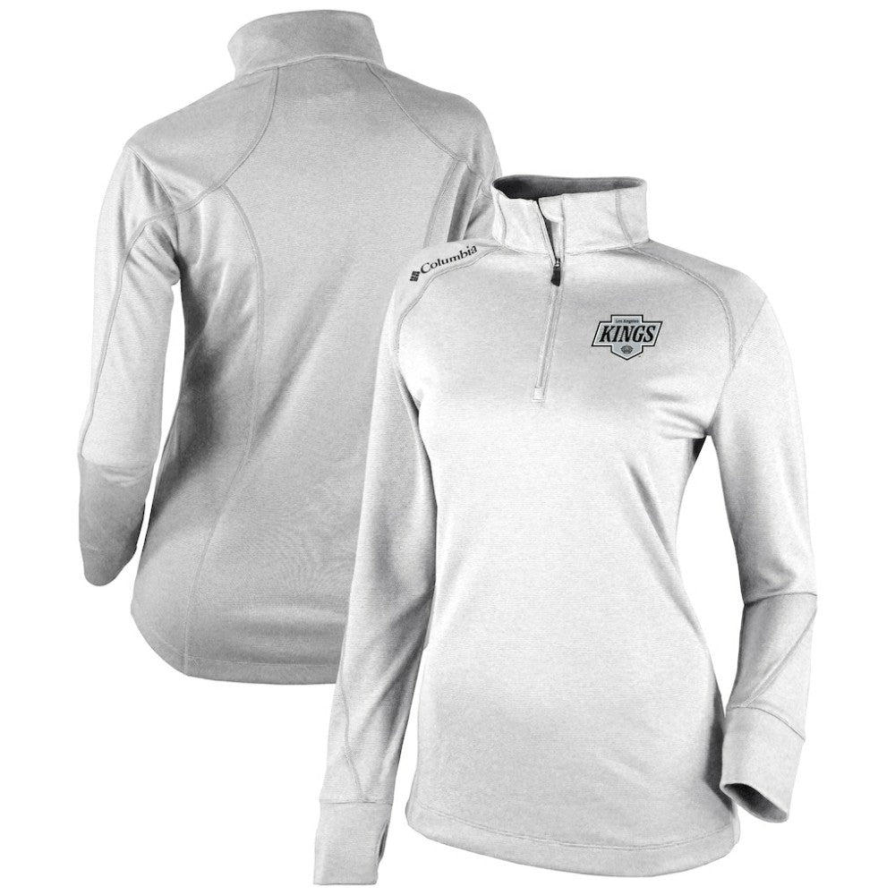 Los Angeles Kings Columbia Women's Omni-Wick Shotgun 2.0 Quarter-Zip Pullover Top